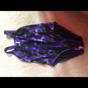 Girls one piece swim suit